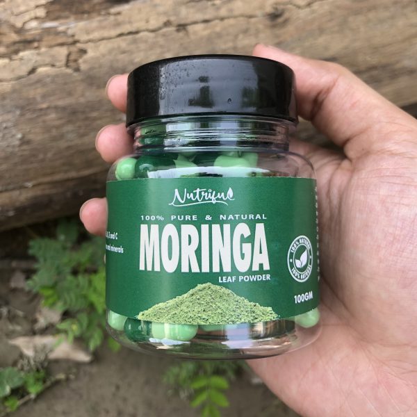 MORINGA LEAF POWDER CAPSULES